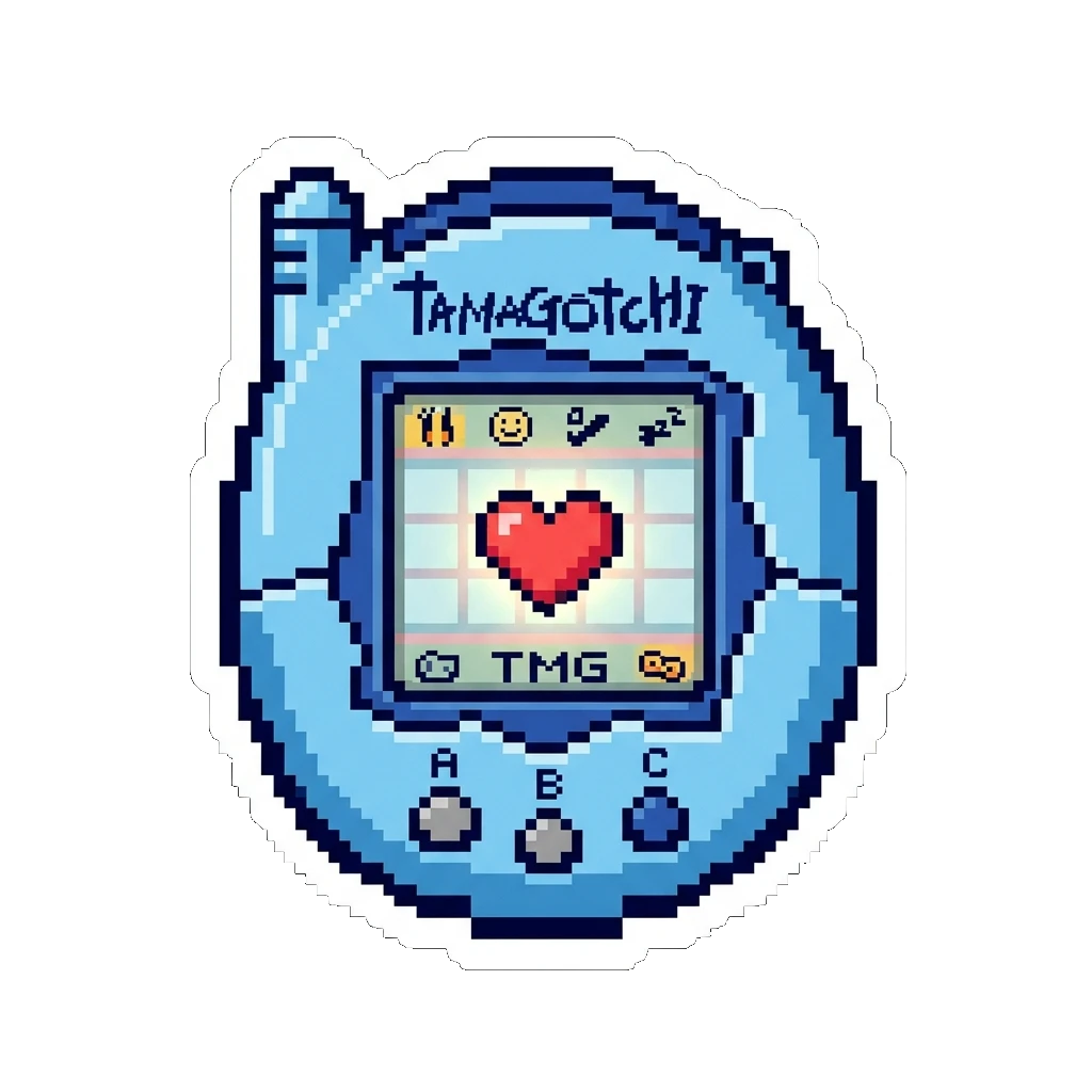 Tamagotchi Sticker